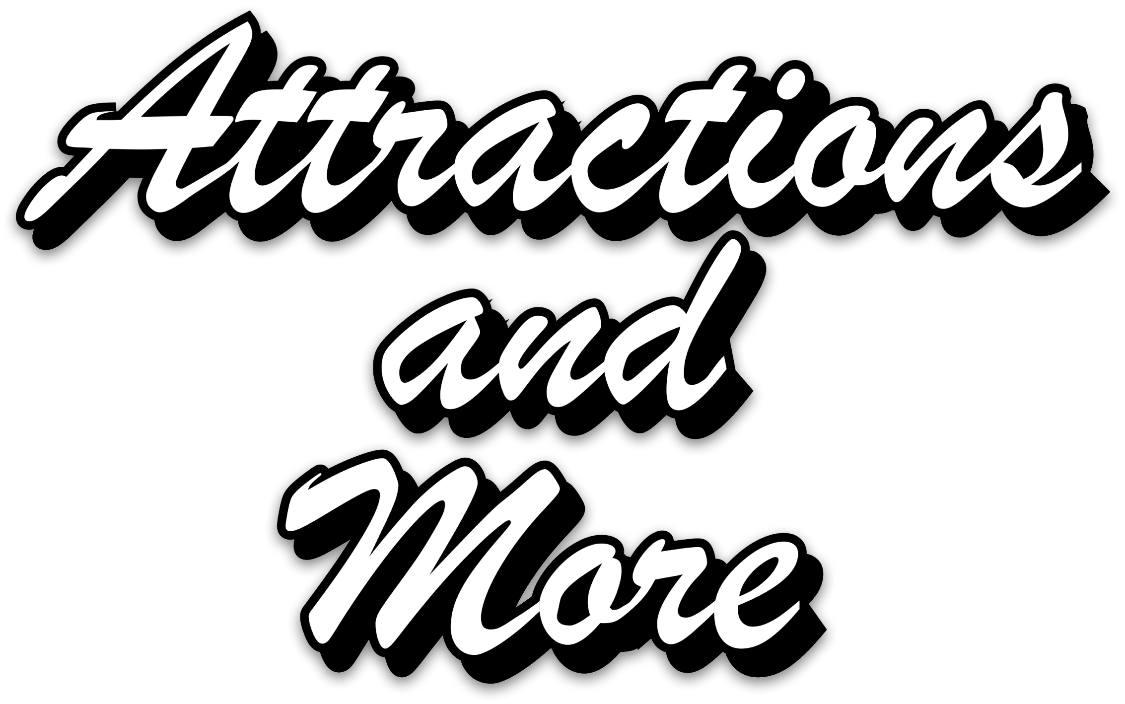 Attractions and More Text